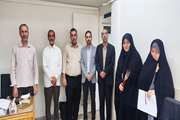 تقدیر از اساتید دانشکده سلامت و دین در روز استاد